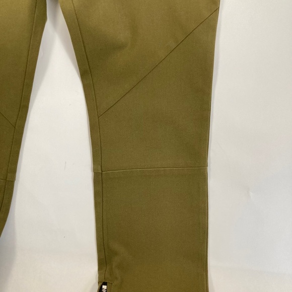 Rag & Bone Simone Sport Green High Rise Slim Fit Pants - Picture 11 of 16